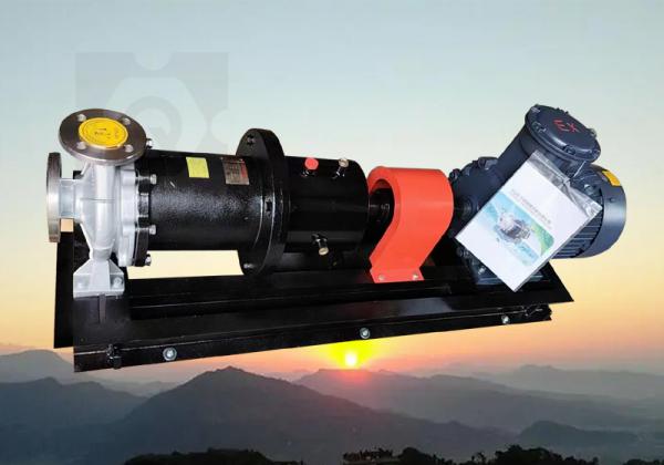 -上海巧旭高溫保溫磁力循環泵助力樹脂加熱系統穩定運行