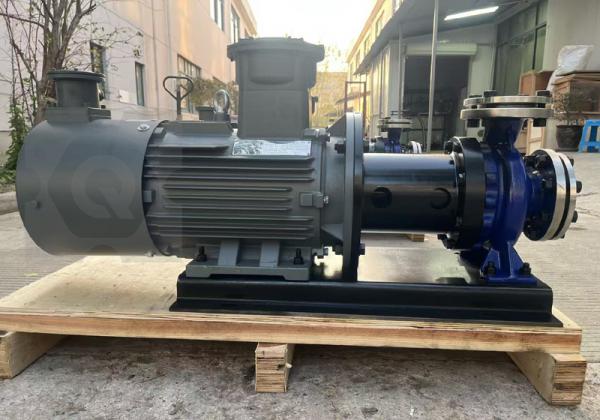 -上海巧旭為山東圣亞公司定制磁力泵,提升設(shè)備安裝效率